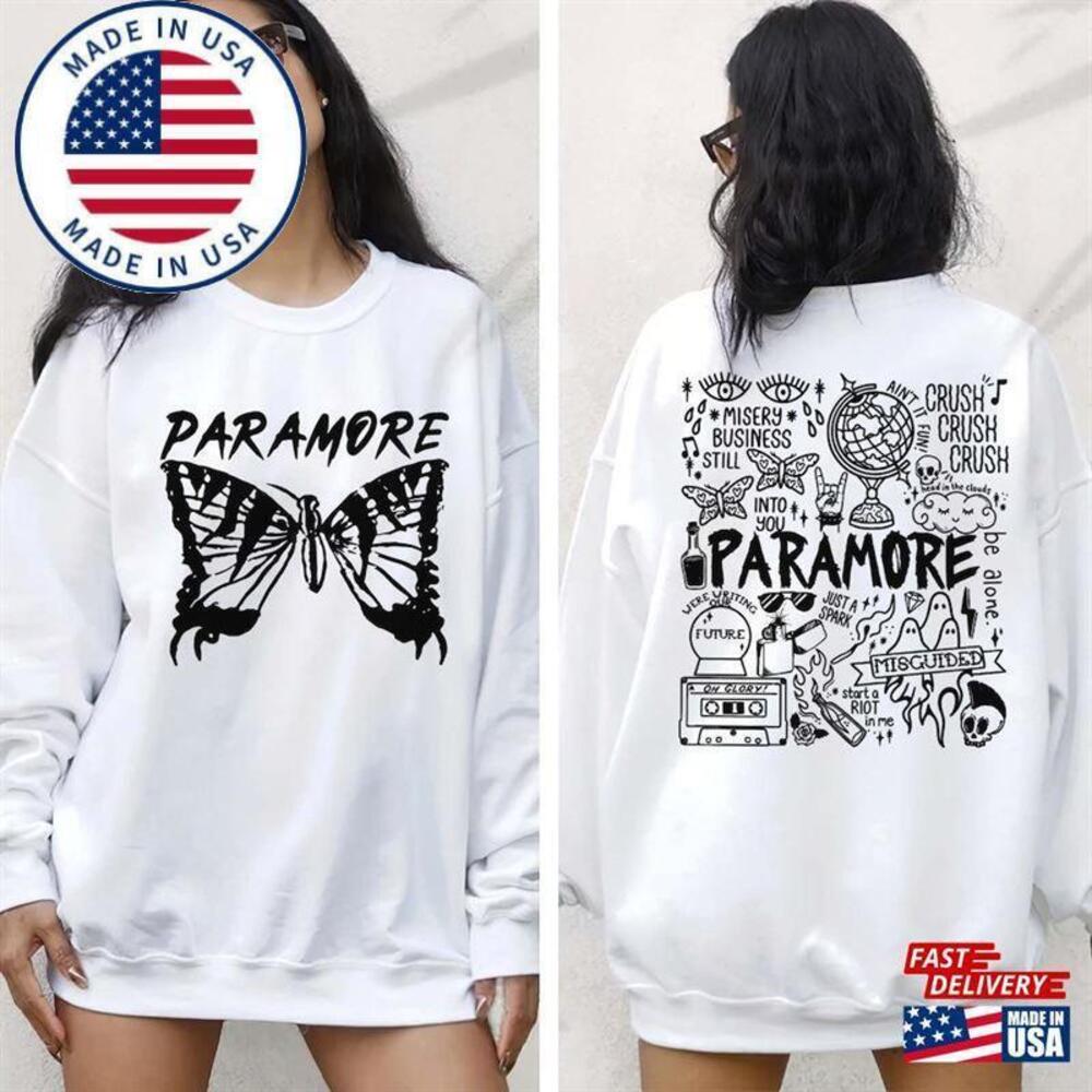 Paramore Music Tour Sweatshirt Retro Shirt This Is Why Unisex 2 Sided